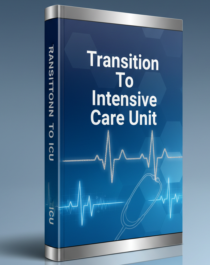 Transition To Intensive Care Unit 3D Tall Ebook Cover